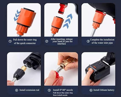 Pressure Washer For Car (Double Battery)
