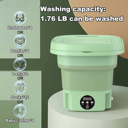 Foldable Mini Laundry Machine